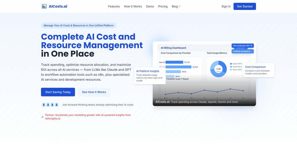 AICosts.ai website