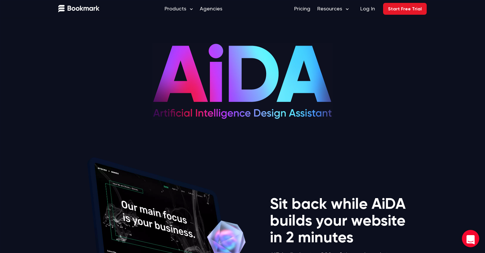 Aida website