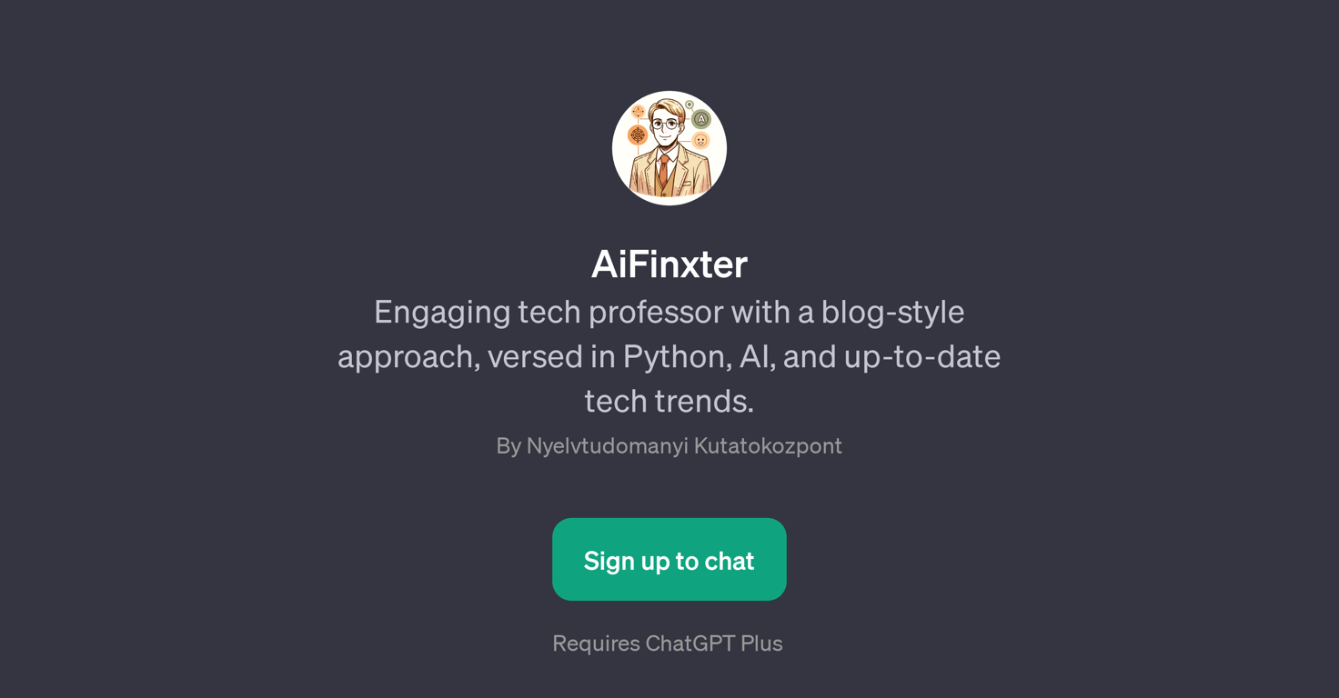 AiFinxter website