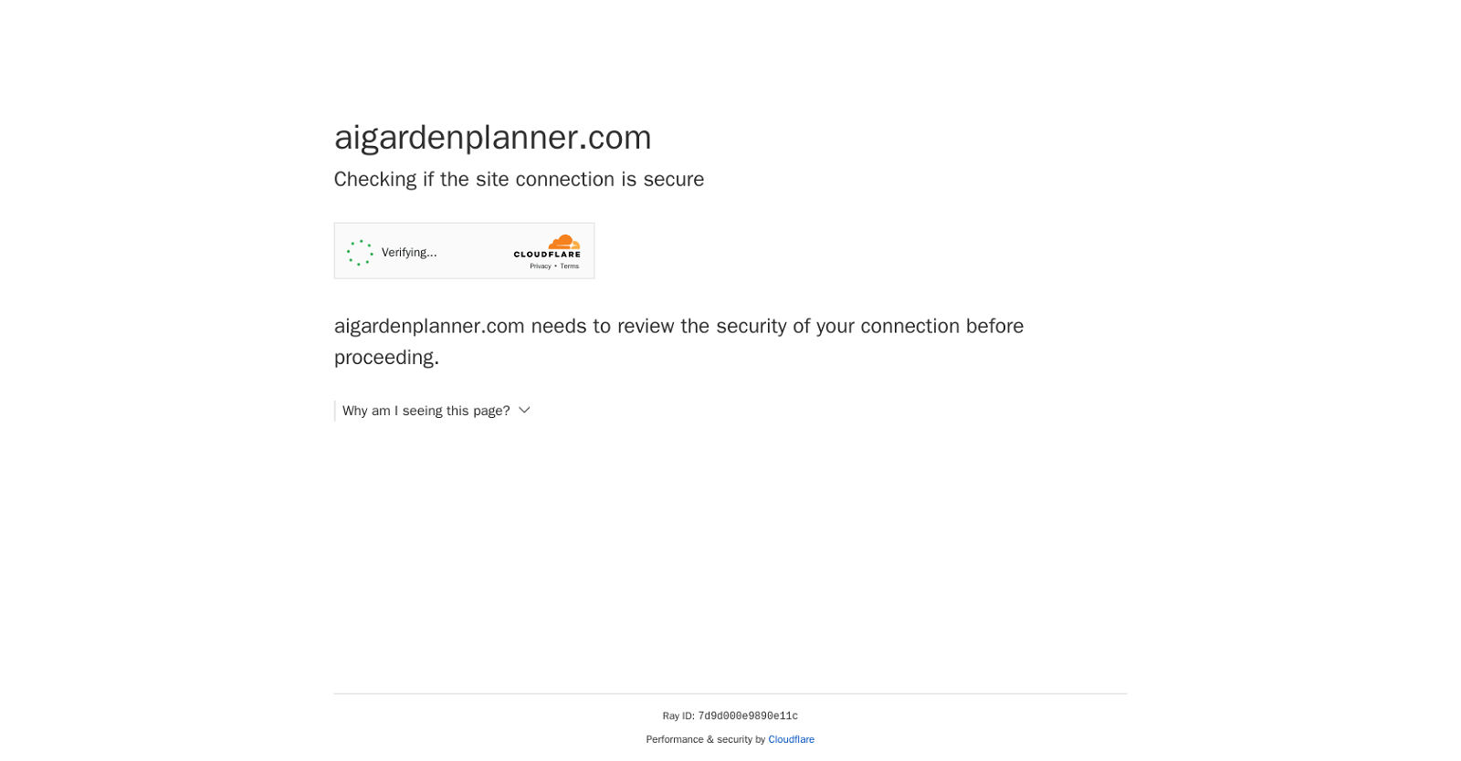 AIGardenPlanner website