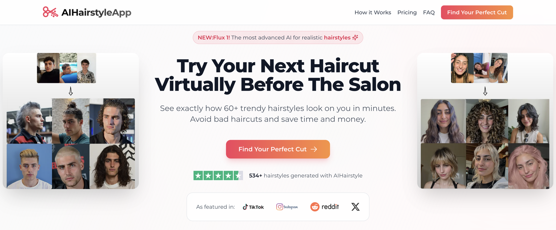 AIHairstyleApp website