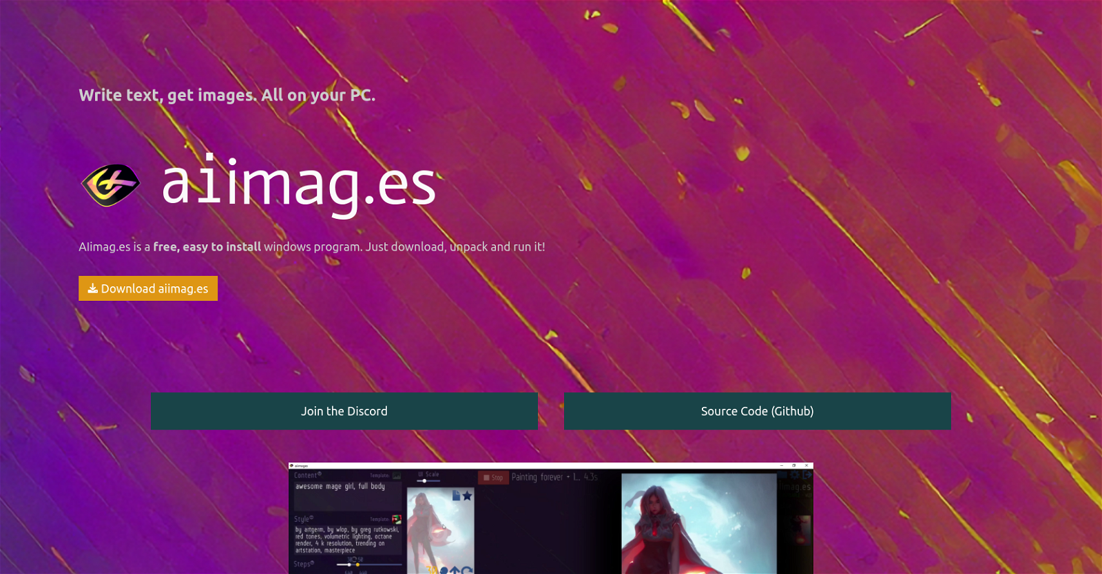 AIimages  website