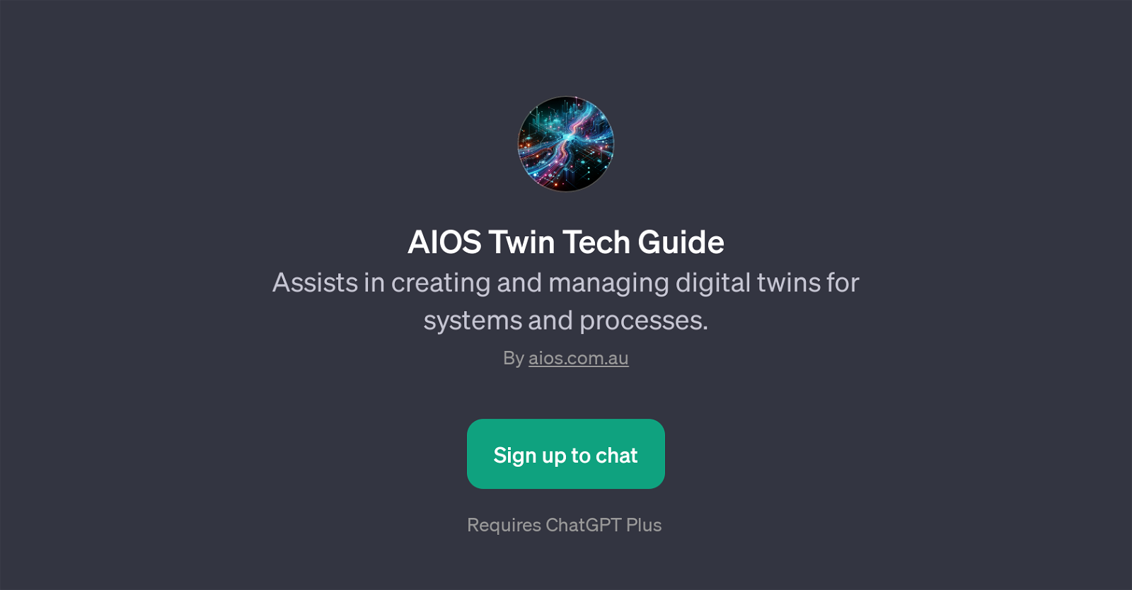 AIOS Twin Tech Guide website