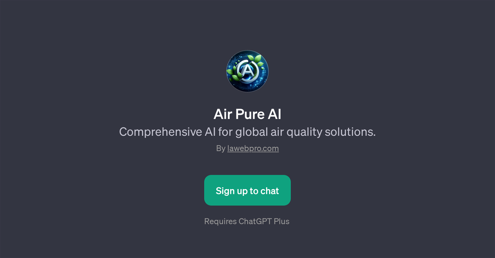 Air Pure AI website