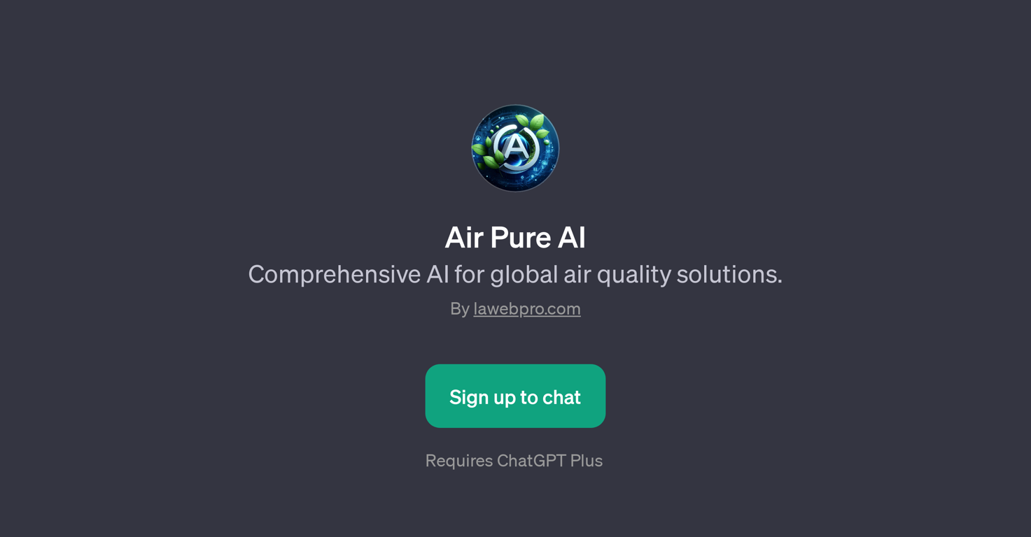 Air Pure AI website