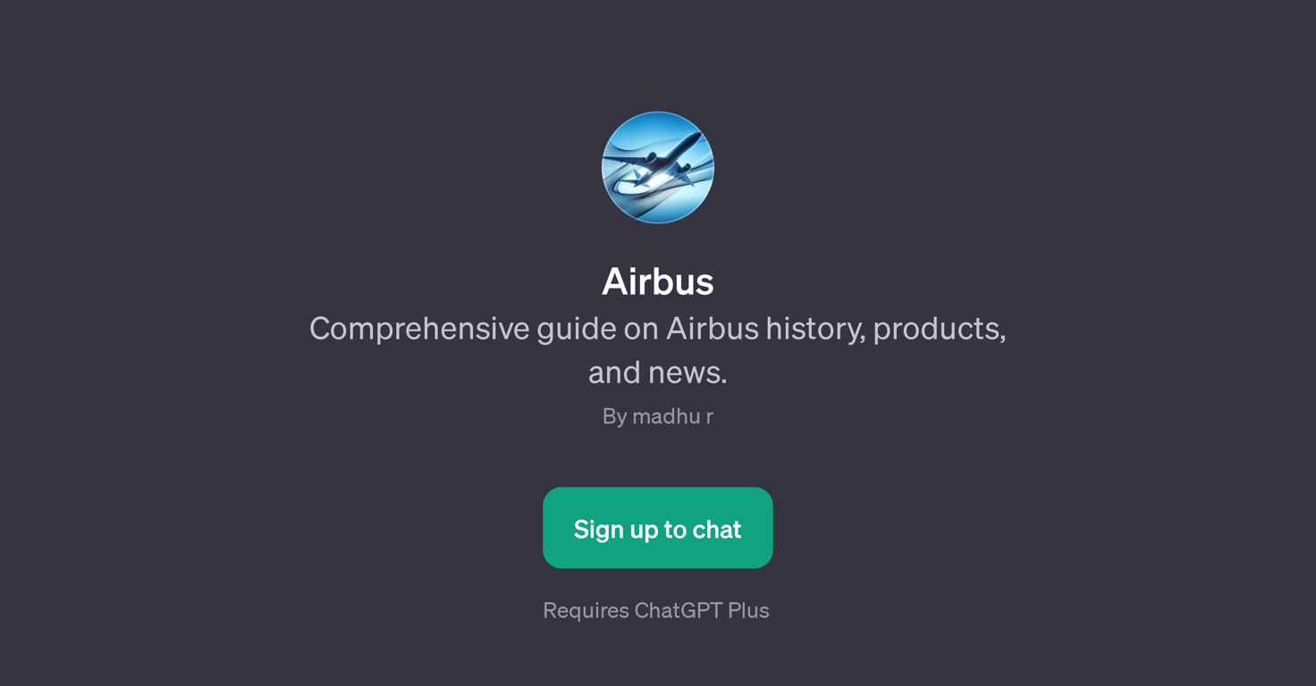 Airbus GPT website