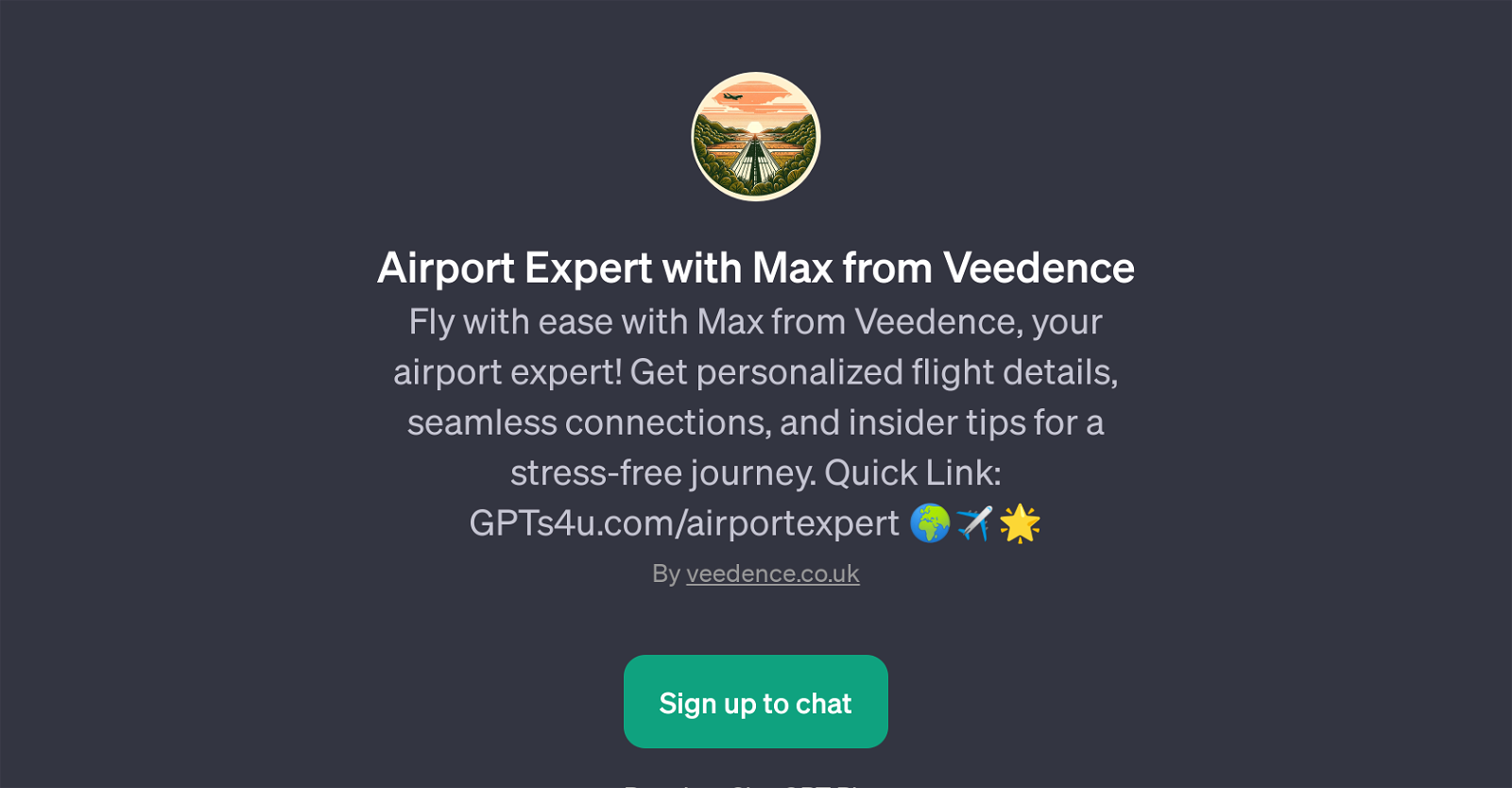 Airport Expert with Max from Veedence website