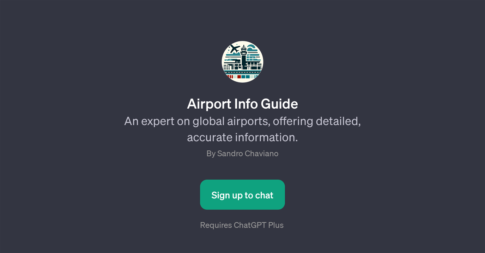 Airport Info Guide website