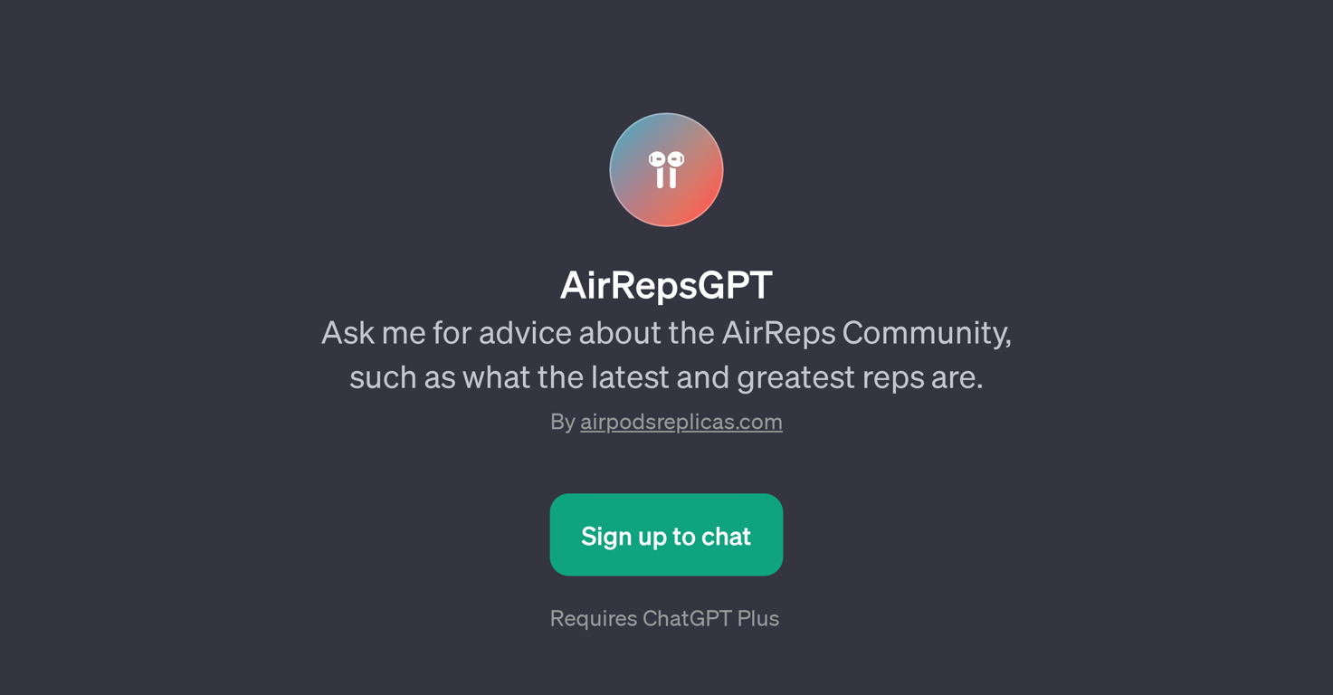 AirRepsGPT website