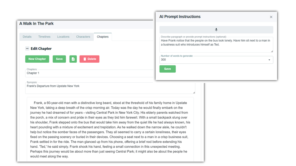 AIStoryBuilders website