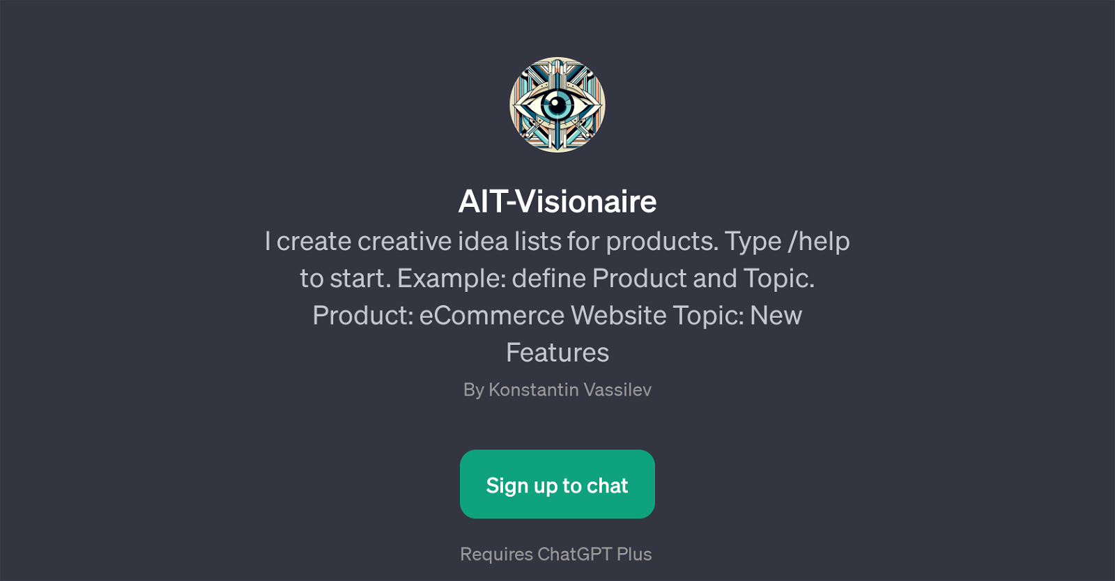 AIT-Visionaire website
