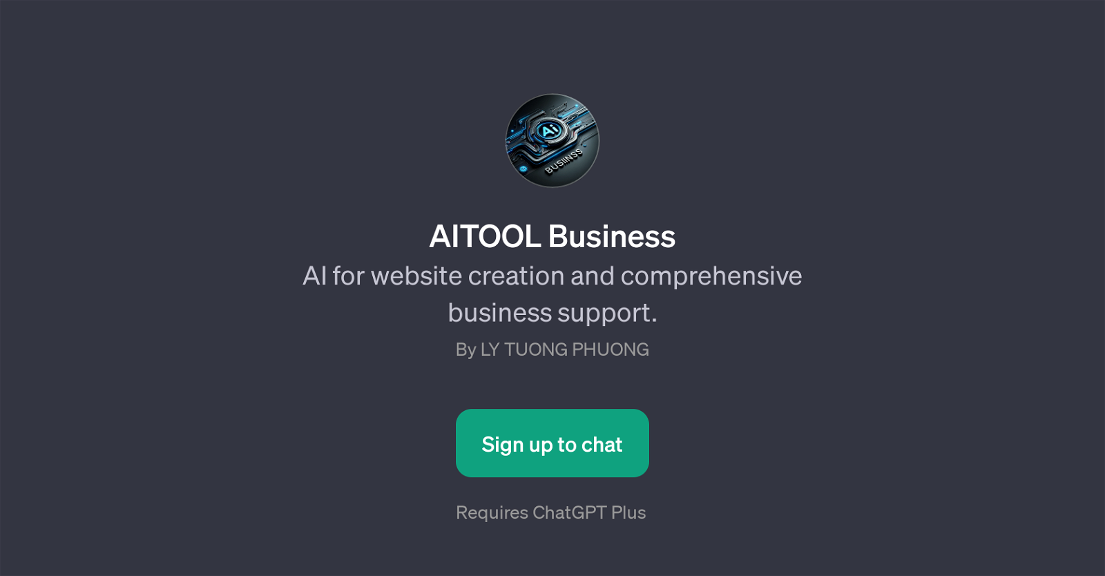 AITOOL Business website