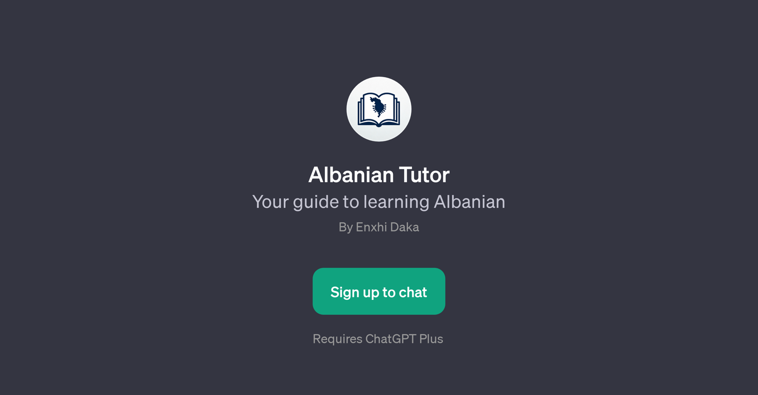 Albanian Tutor website
