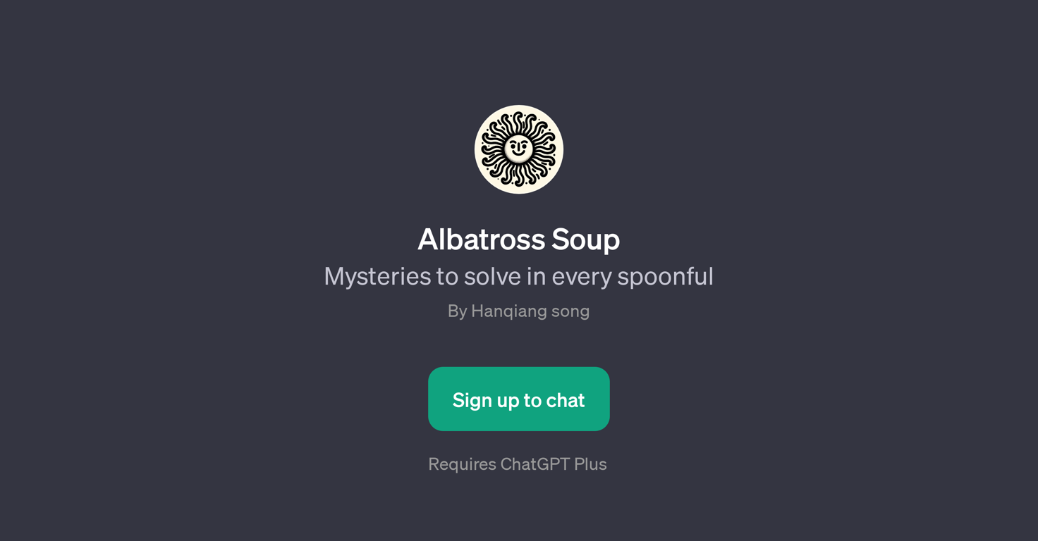 Albatross Soup website
