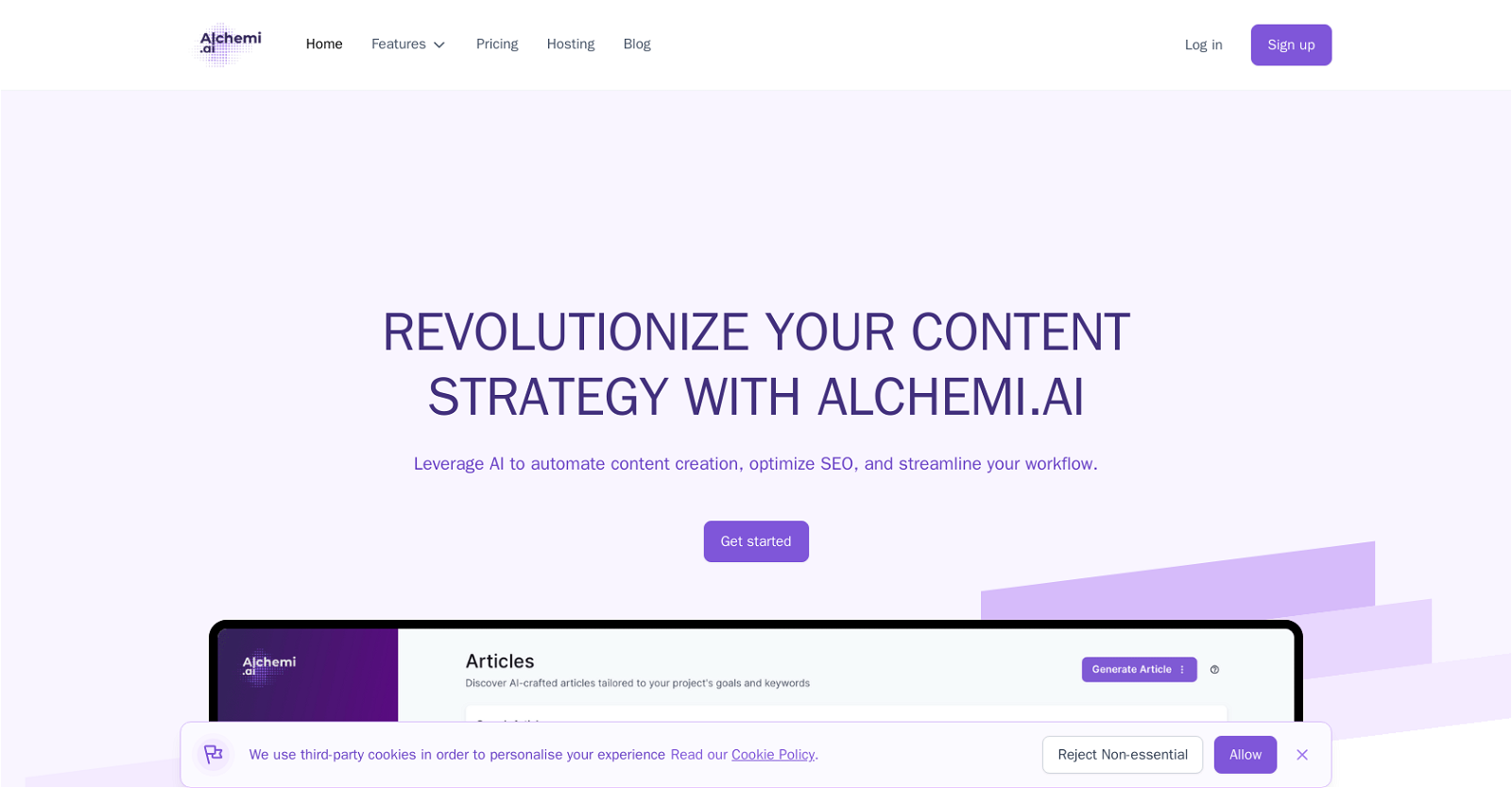 Alchemi website