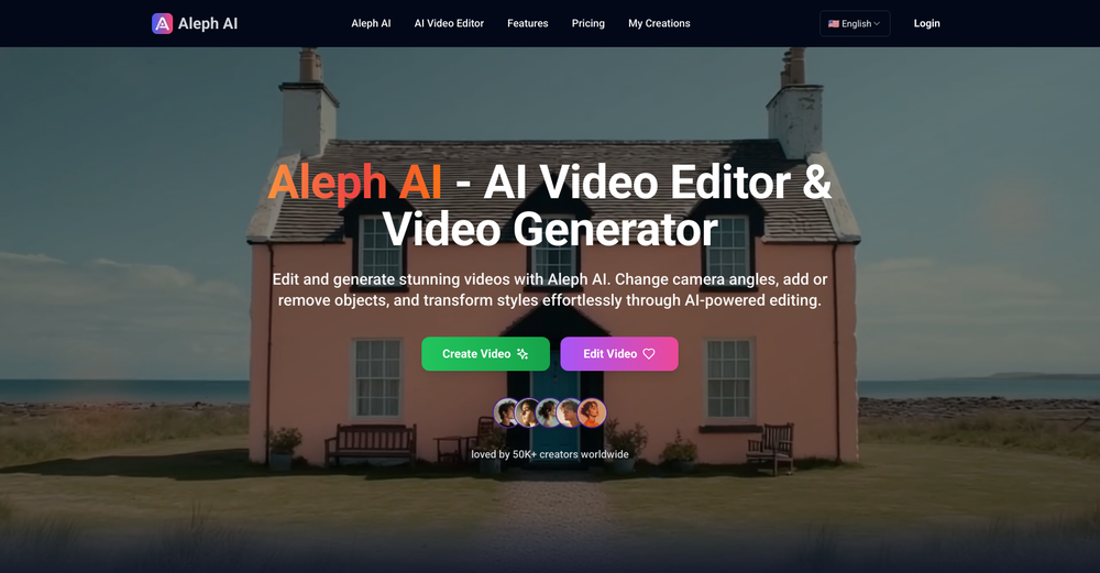 AlephAI.app website