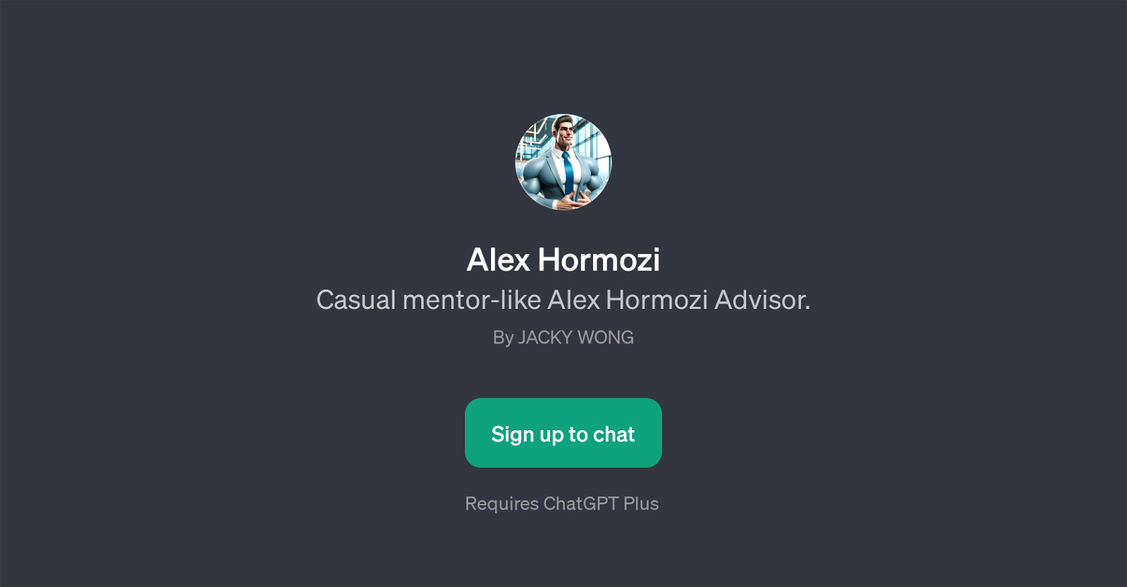 Alex Hormozi Advisor website