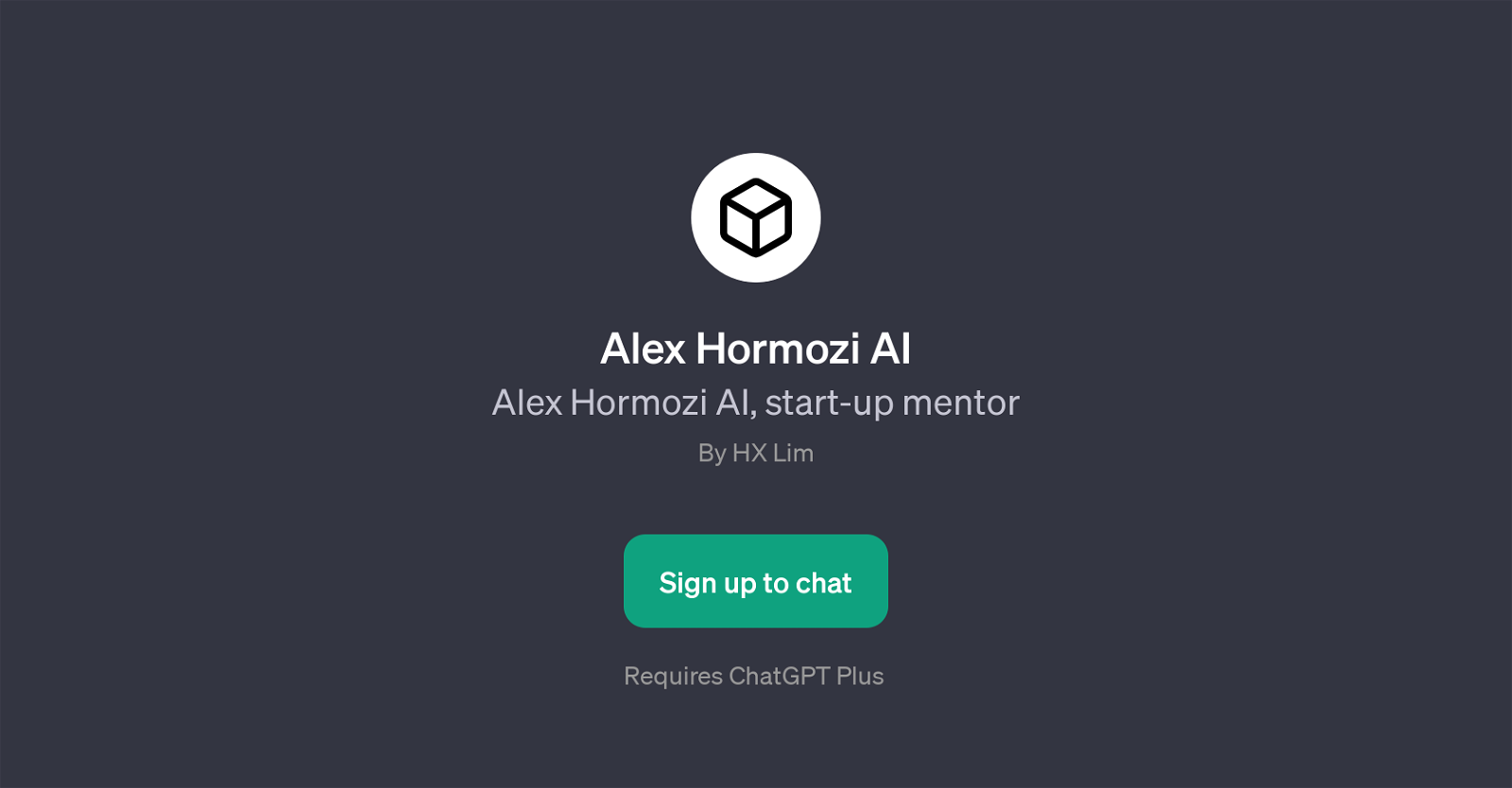 Alex Hormozi AI website