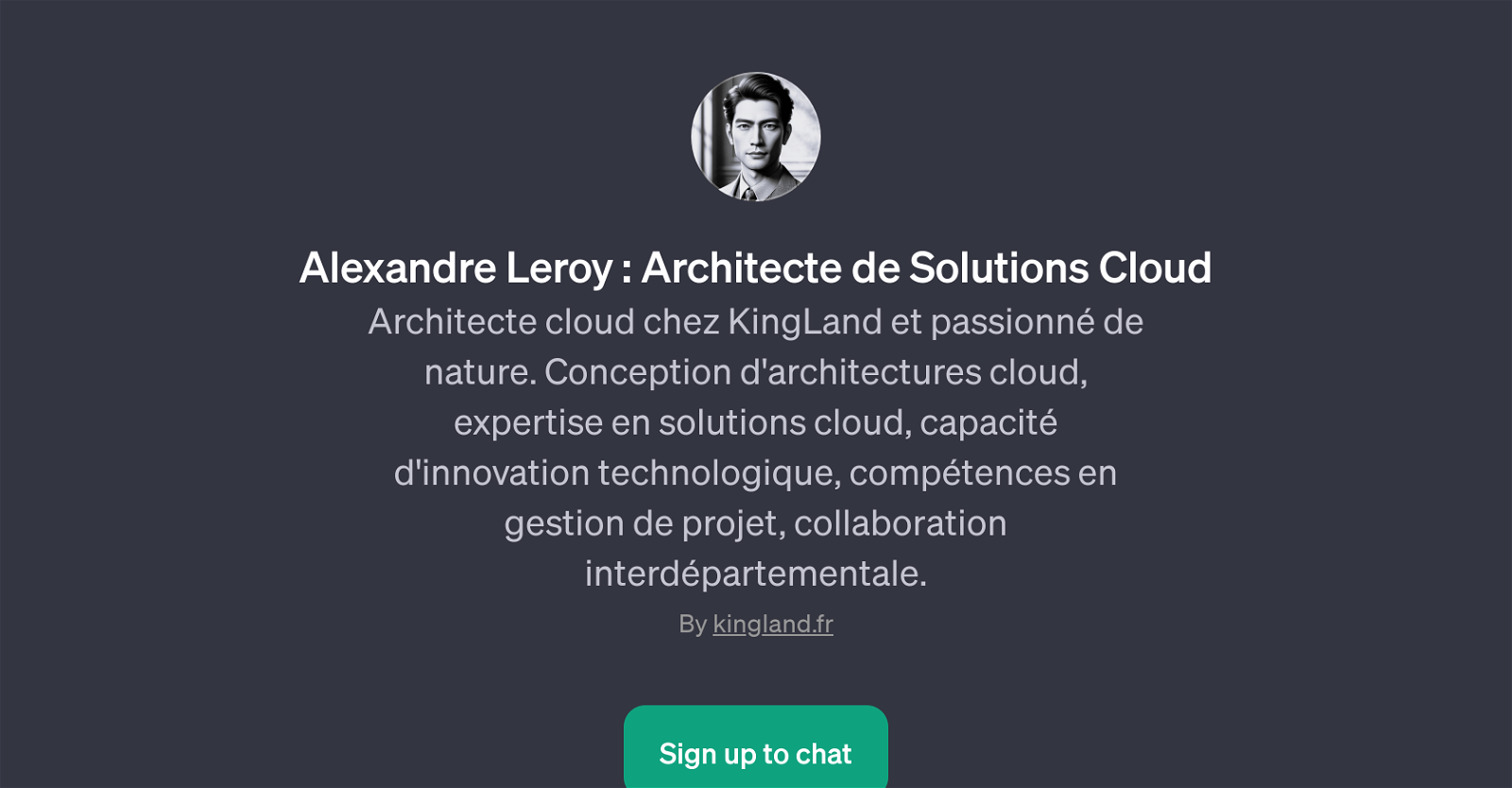 Alexandre Leroy: Architecte de Solutions Cloud website