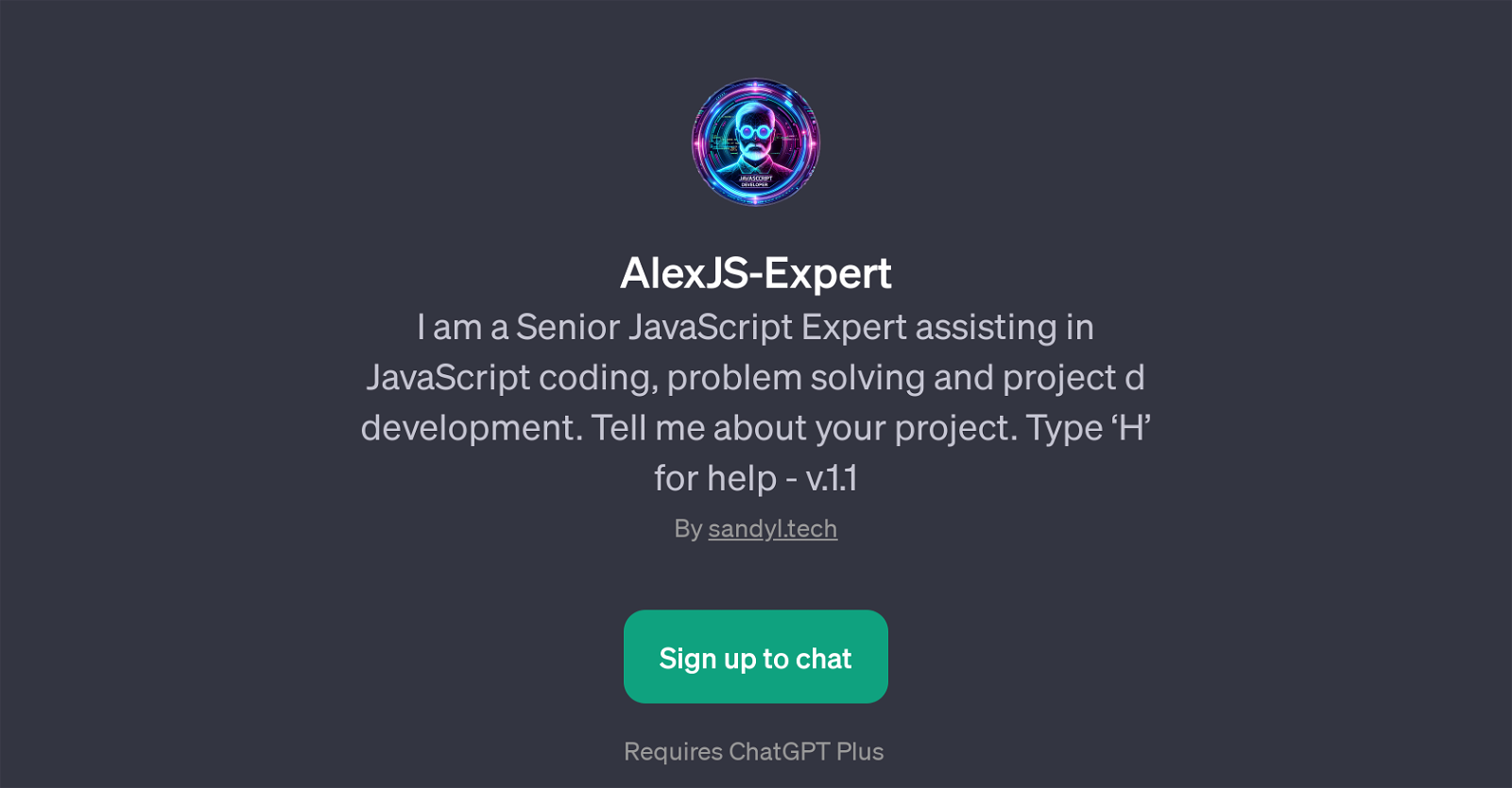 AlexJS-Expert website