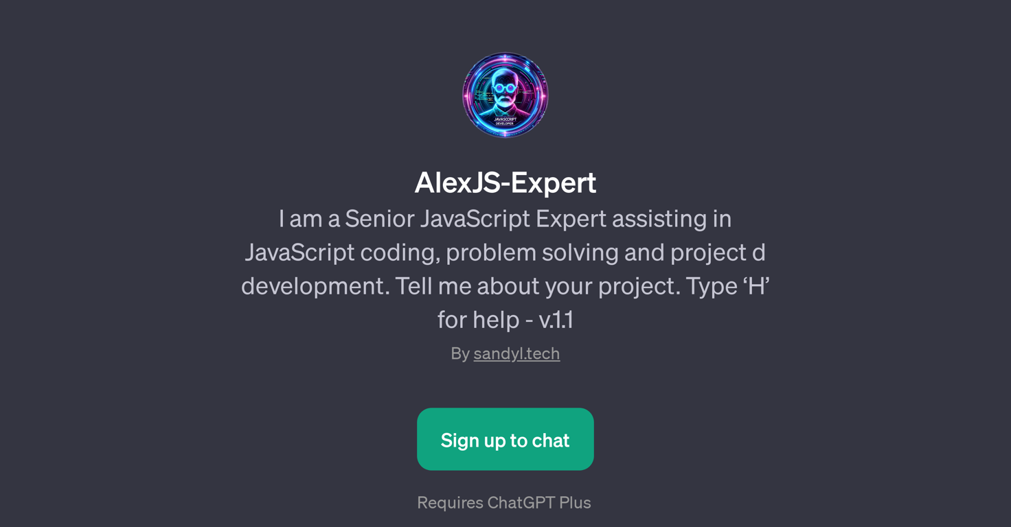 AlexJS-Expert website