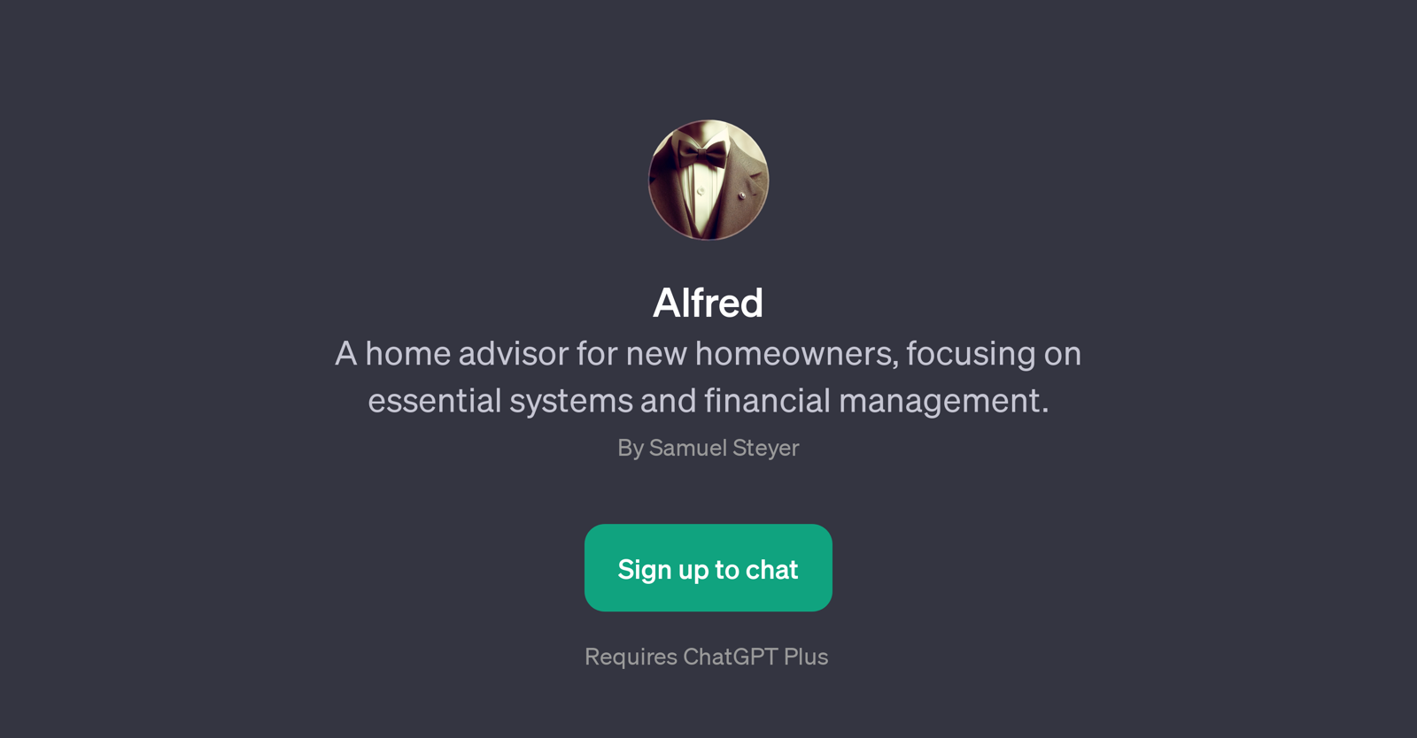 Alfred website