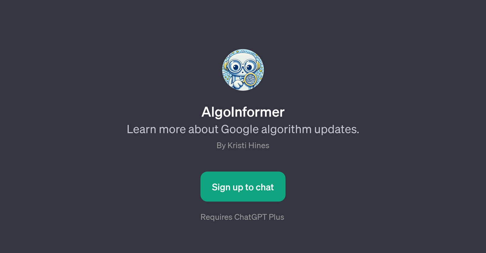 AlgoInformer website