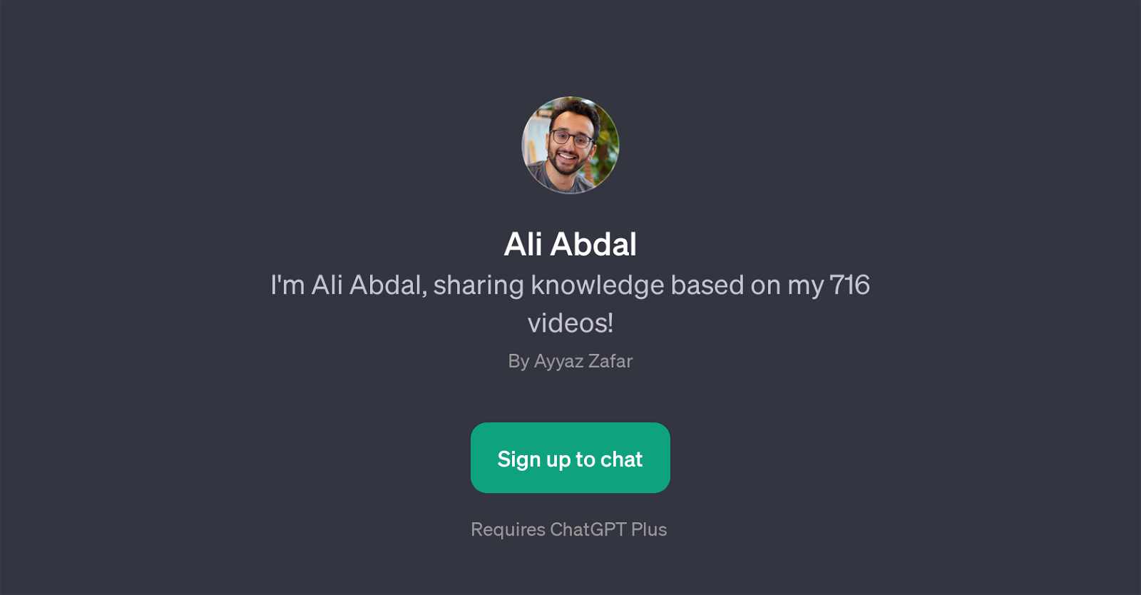 Ali Abdal website