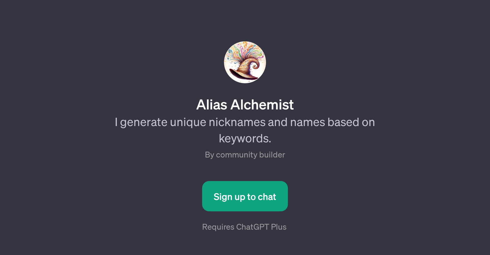 Alias Alchemist website