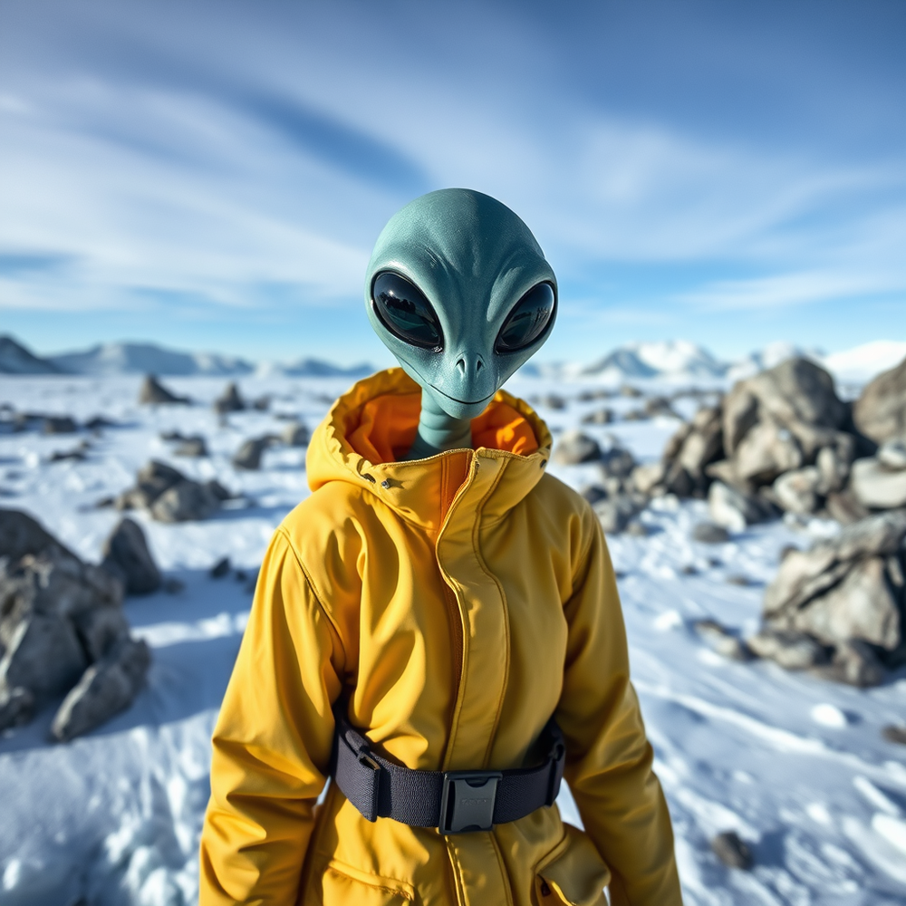 Alien Antarctica Access website