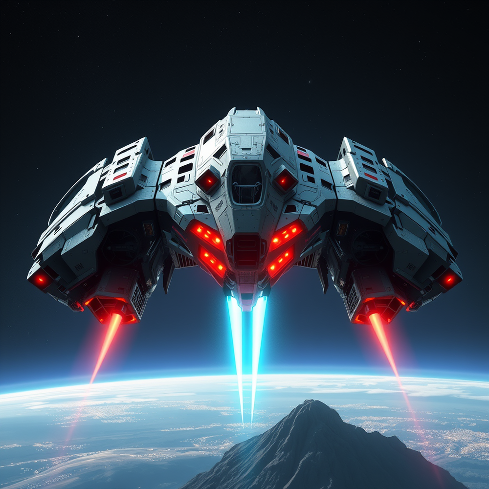 alien dropships image gen website