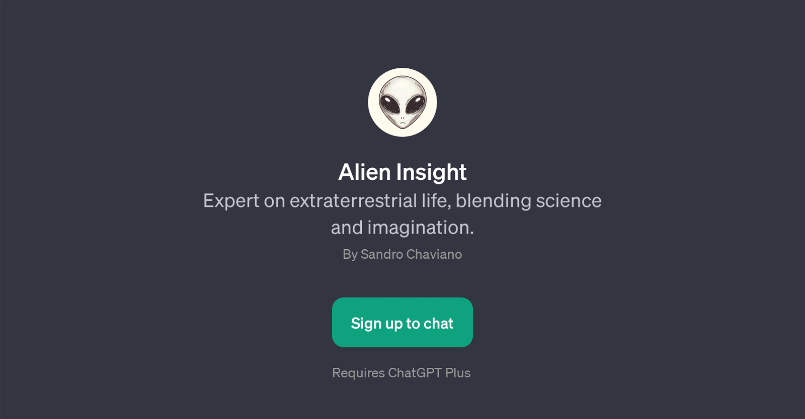 Alien Insight website