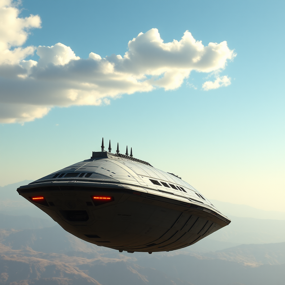 alien mothership story idea gen website