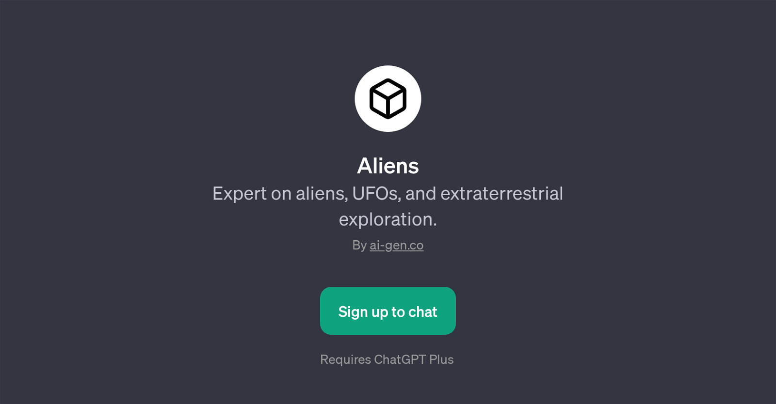 Aliens website