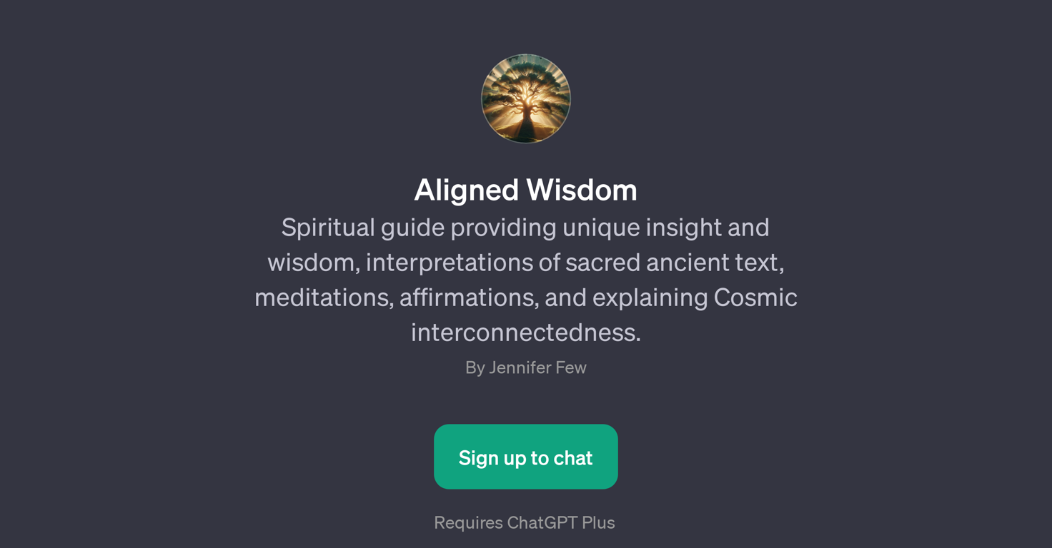 Aligned Wisdom website