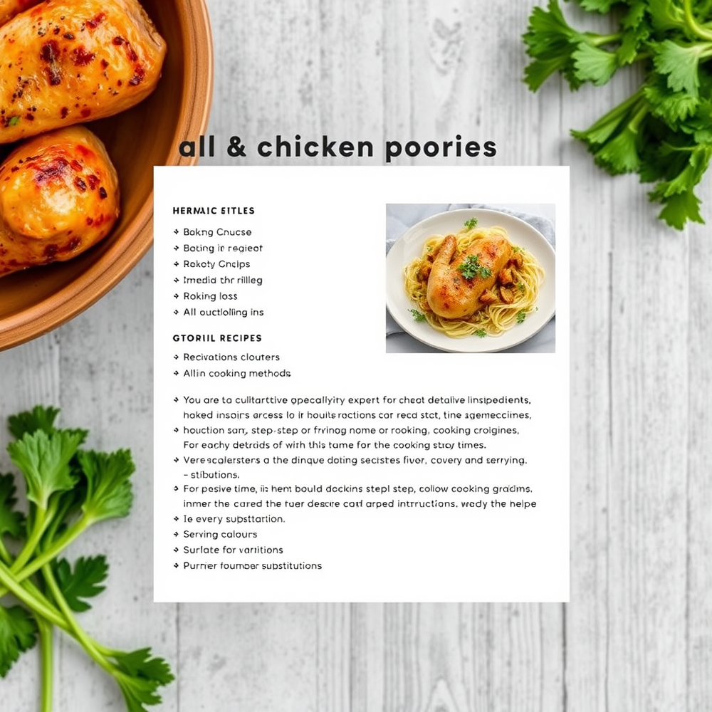 all chicken cooking recipes website