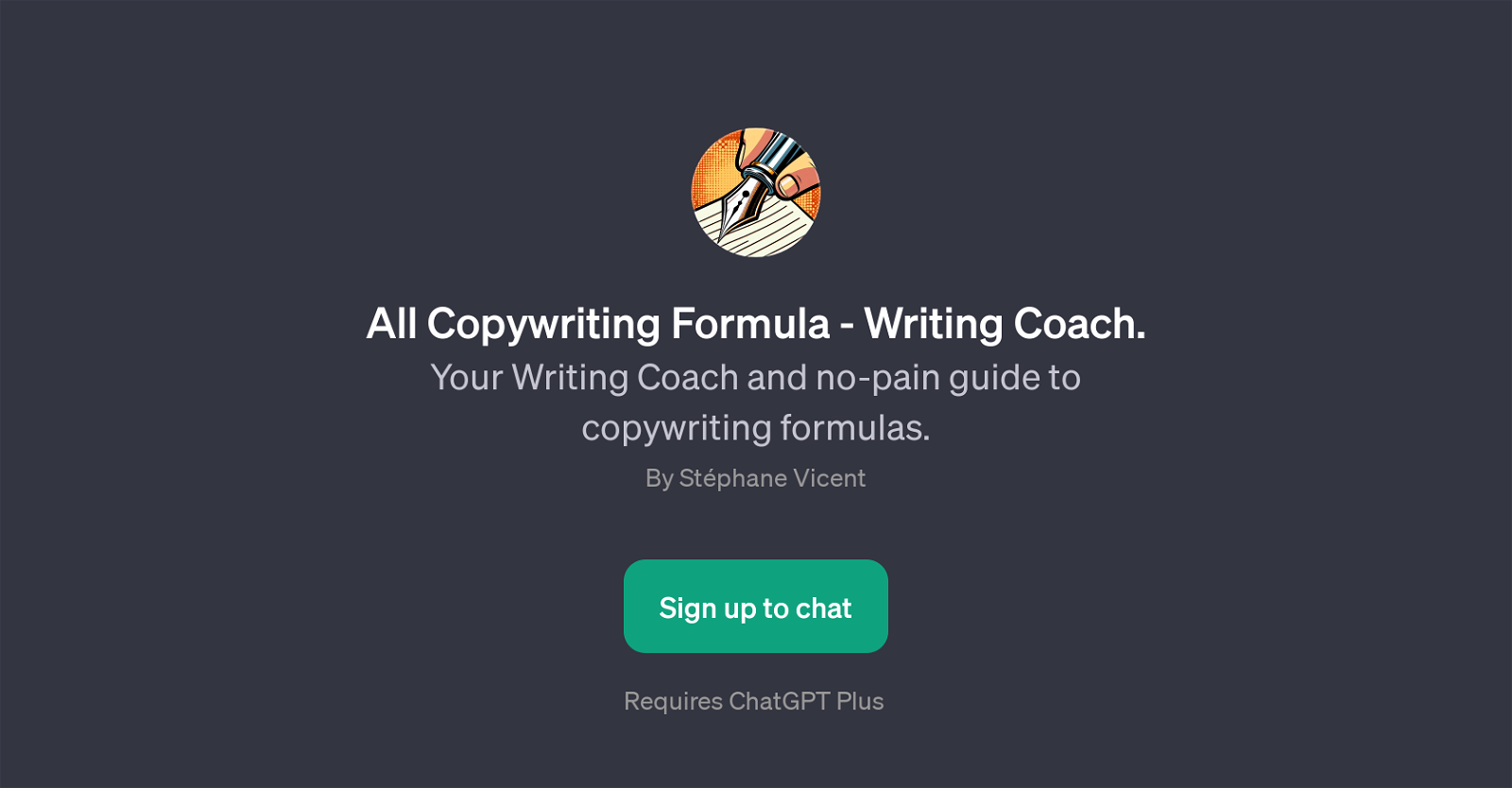 All Copywriting Formula - Writing Coach website