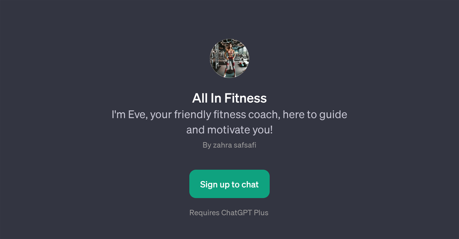 All In Fitness website
