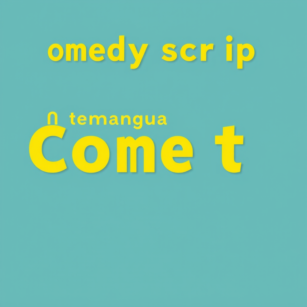 All language Comedy script generator website