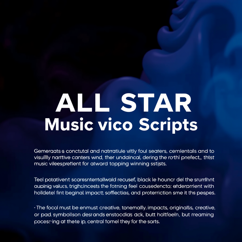 [ALL STAR] Music video scripts ⭐ - (Free, No Signup AI Tool)