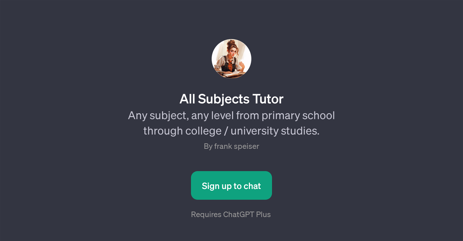 All Subjects Tutor website