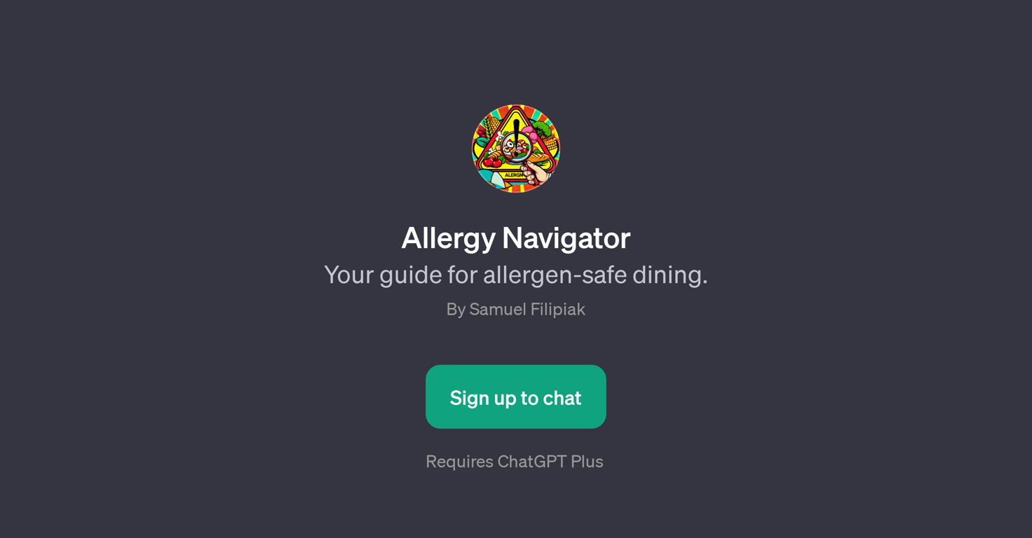 Allergy Navigator website