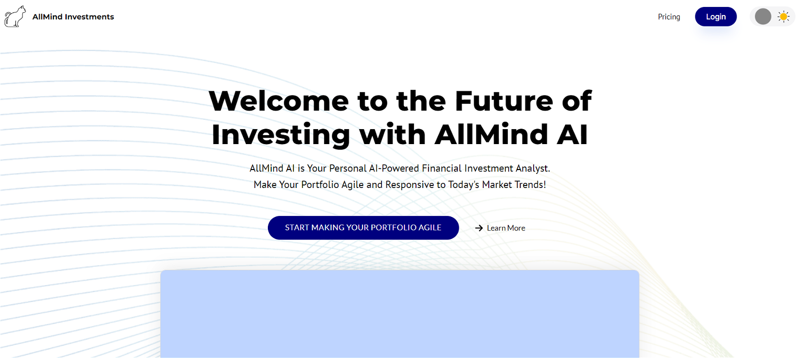 AllMind AI website