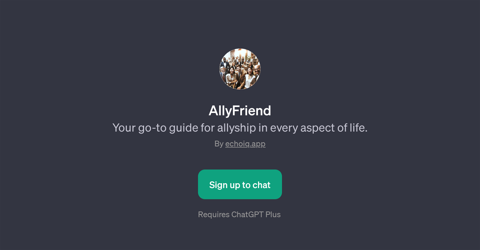 AllyFriend website