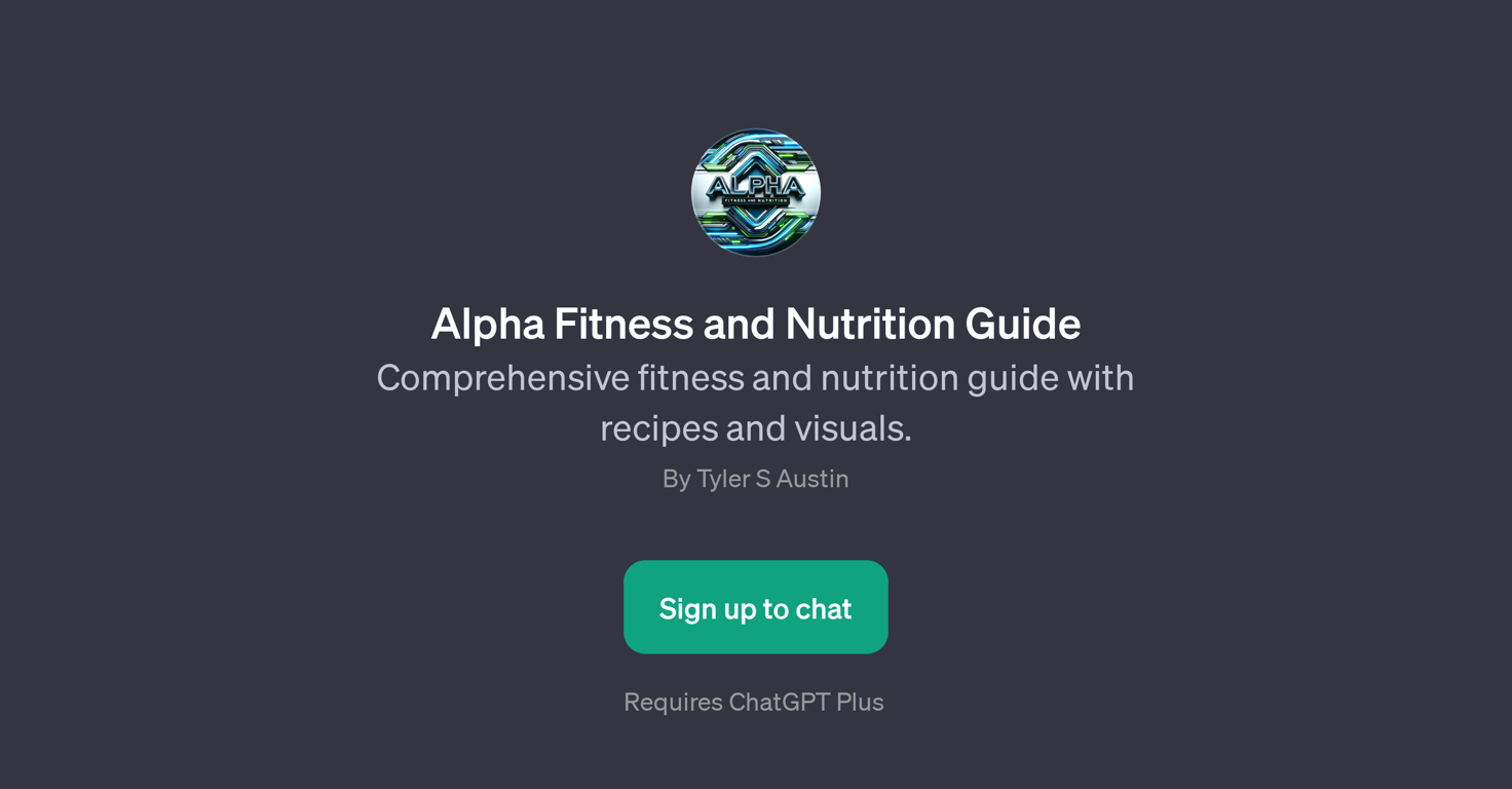 Alpha Fitness and Nutrition Guide website