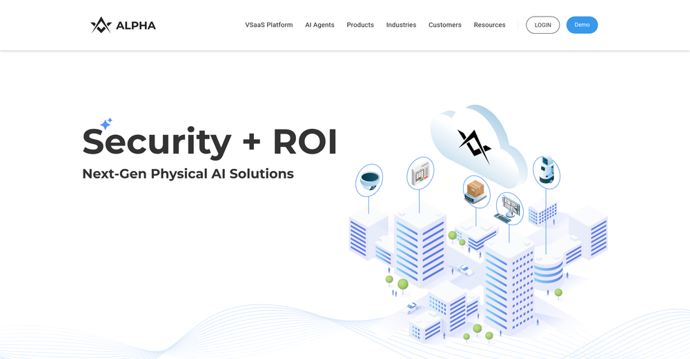 Alpha Vision website
