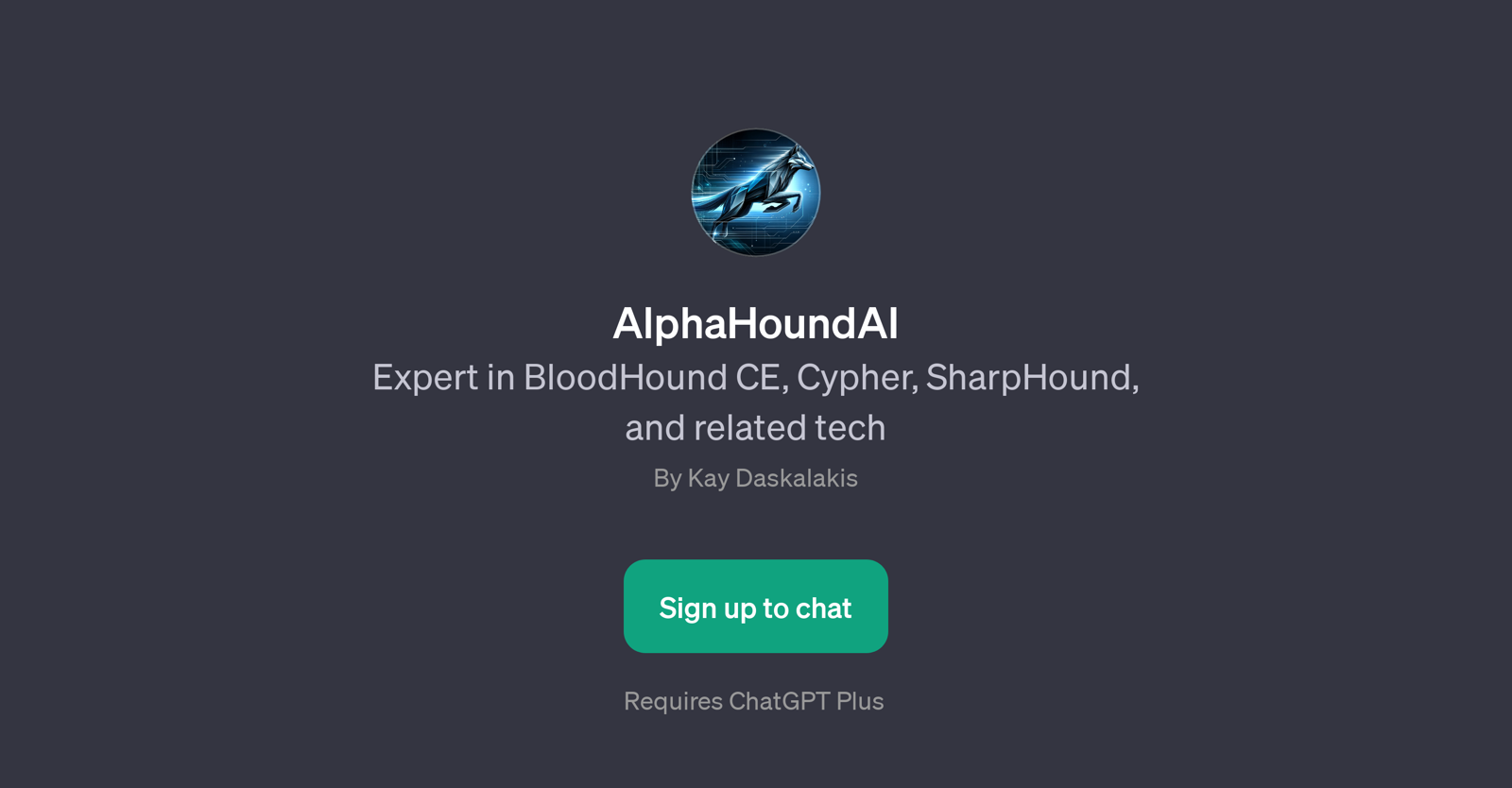 AlphaHoundAI website
