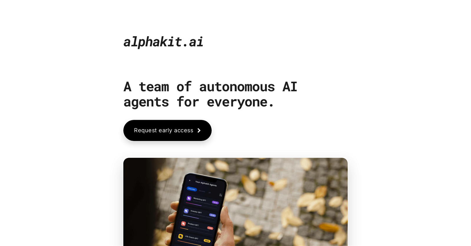 AlphaKit website