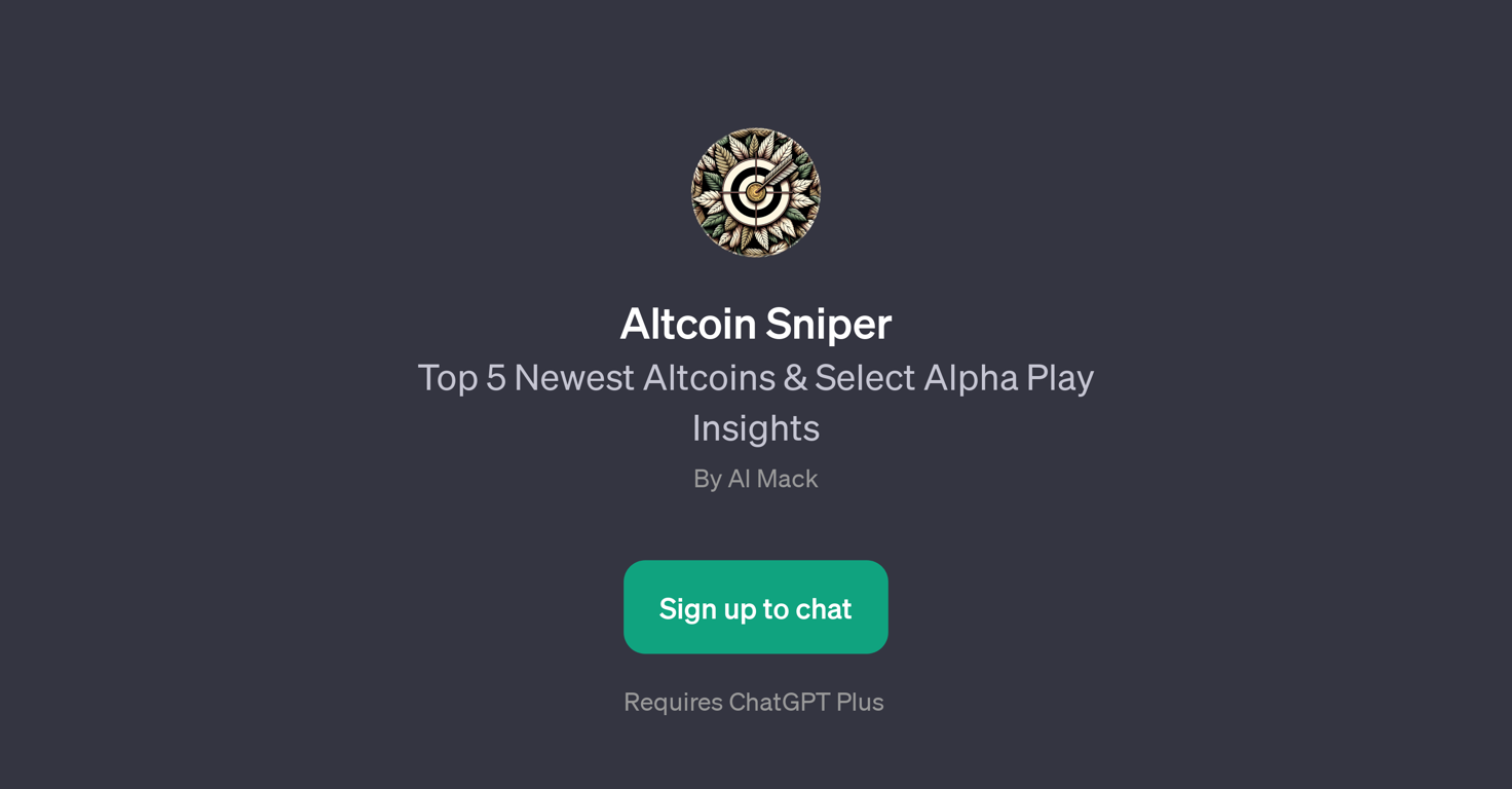 Altcoin Sniper website
