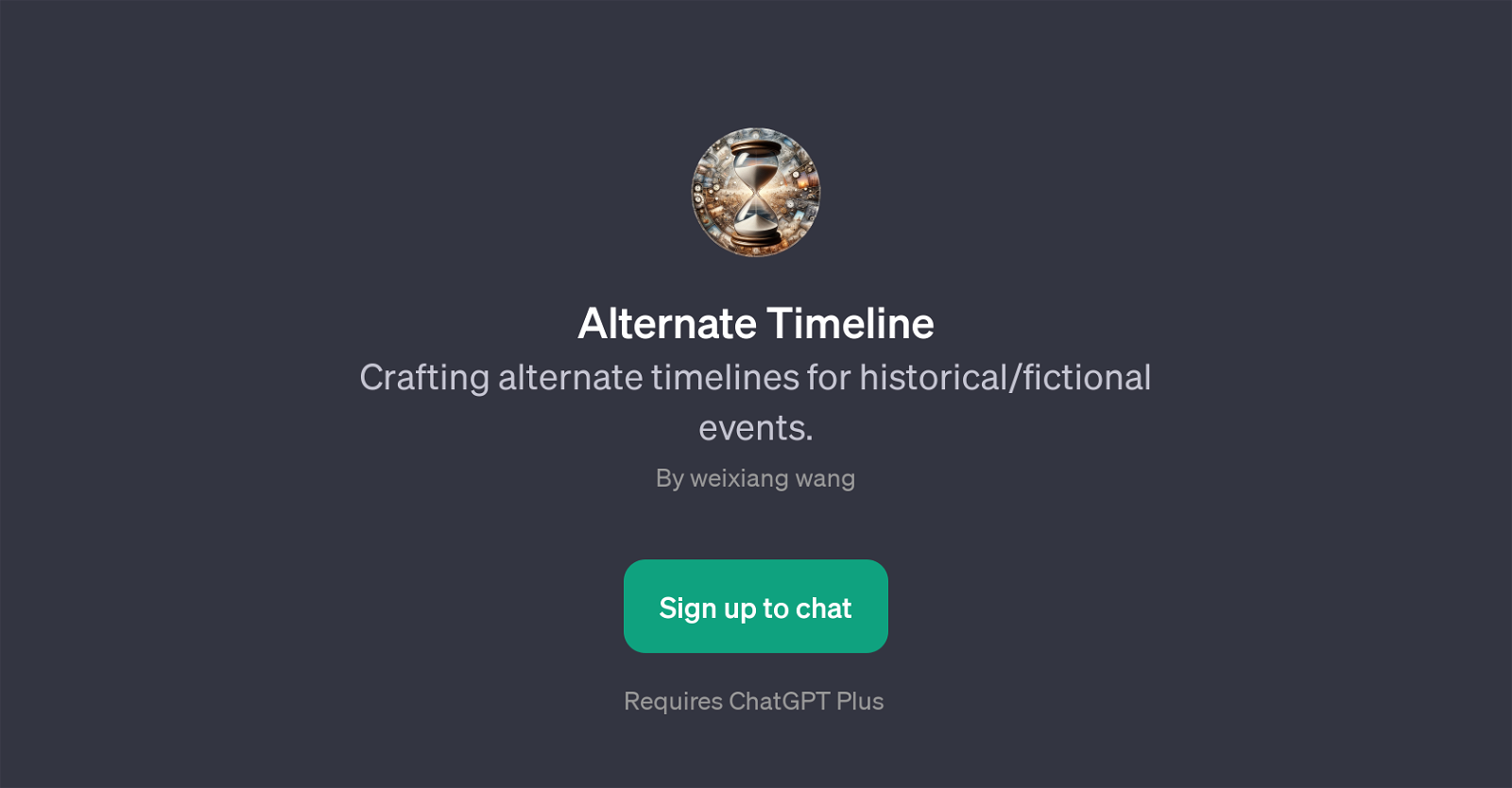 Alternate Timeline website